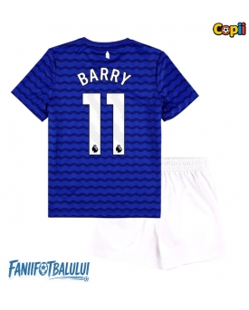 Everton Thierno Barry #11 Echipament de Fotbal Replică 2025-26 Copii Acasa (+ Șorturi)